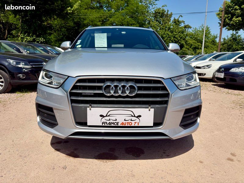 Audi q3 2.0l tdi 150cv quattro phase 2 finition s line 189.000kms 05/2015 gps bluetooth led bi-xenon (image 7)