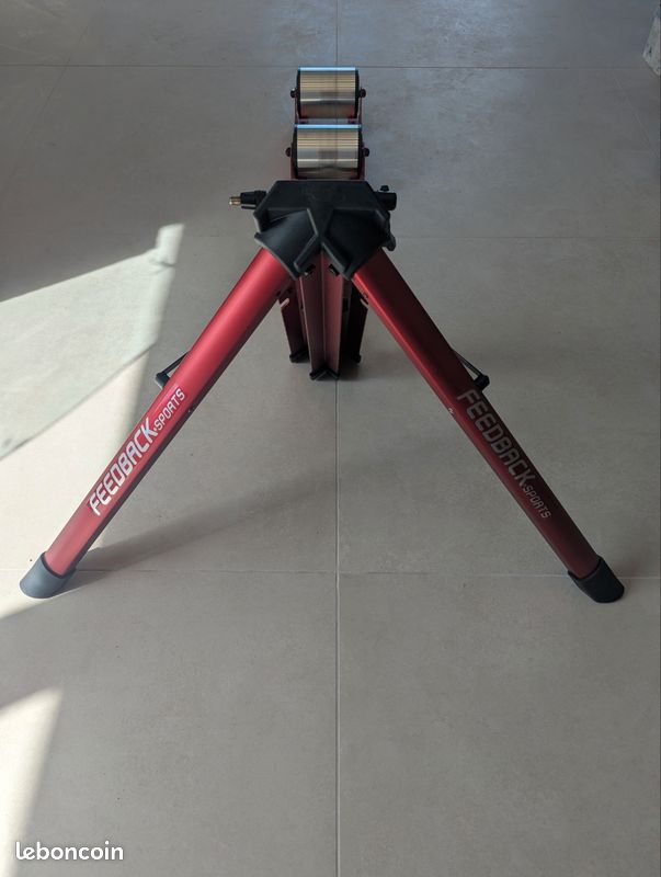 Feedback Sports Omnium - Over-Drive Rouleau Libre - rouge