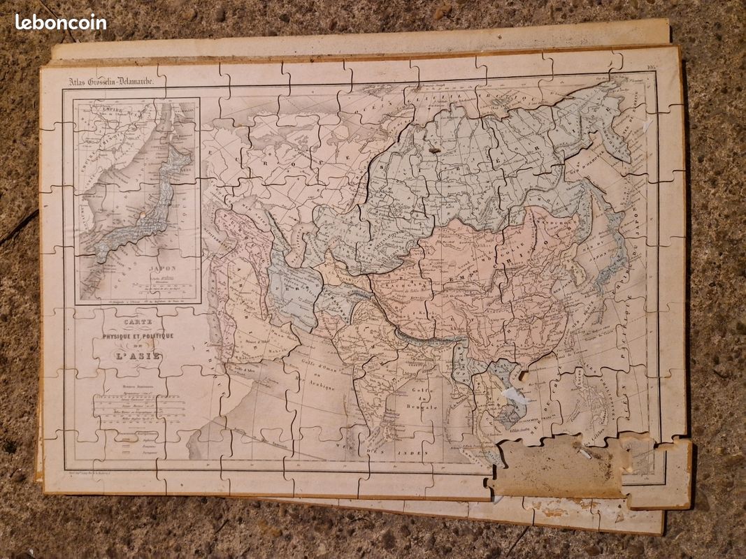 Puzzle carte geographique (image 7)