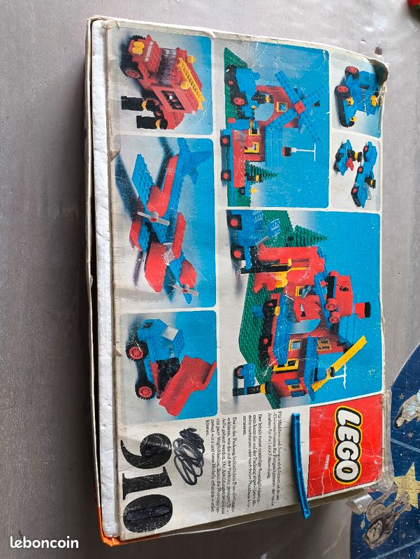Boîte Lego ancien n910 (image 1)