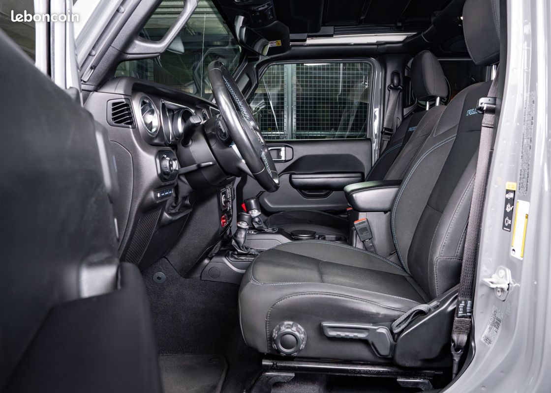 JEEP Wrangler - JL Unlimited -RUBICON - 4XE Hybride - 2ème main - Origine France - PHEV (image 9)