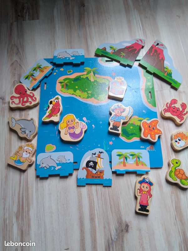 Jeu en bois pirate (image 2)