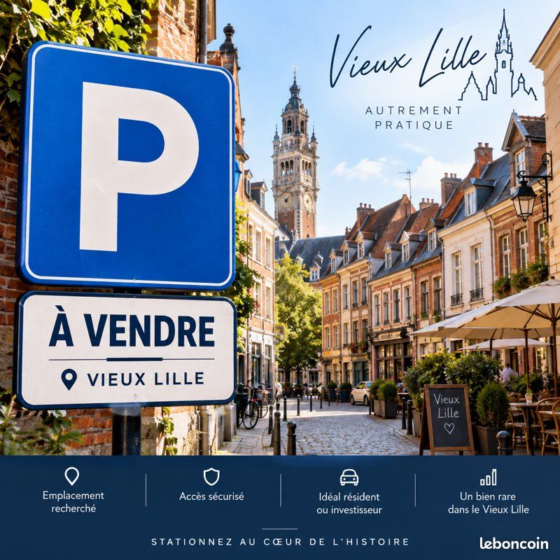 Parking vieux Lille · 35 000 €