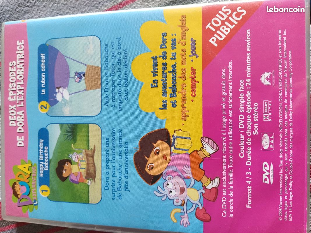 DVD Dora l'exploratrice (image 8)
