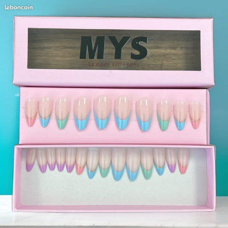 Kit de faux ongles - taille moyenne (image 2)