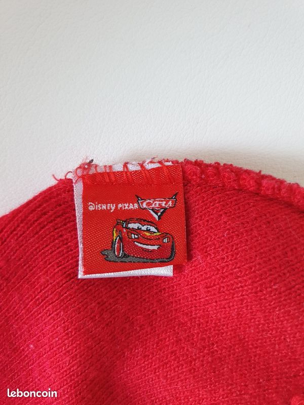 Bonnet rouge Cars 6 ans (image 3)