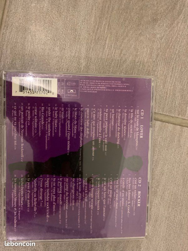 2 CD Eddy Mitchel lover rocker (image 4)