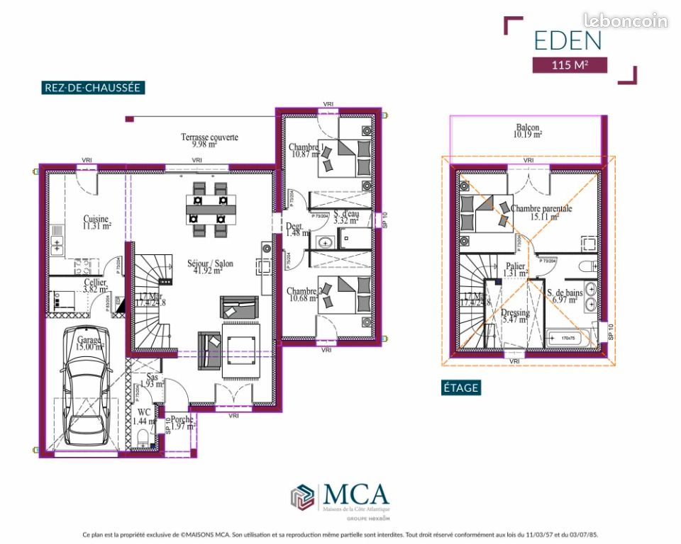 Maison 6 pièces 115 m² - Saint-Jean-de-Marsacq 40230 (image principale 5)