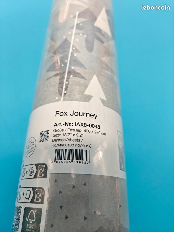 Rouleaux papier peint Komar fox Journey 8 feuilles 400 x 280 cm (image 4)