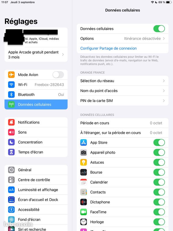 IPad Air 2 Wifi + Cellulaire - capricieux quand chargé à 100% (image 2)