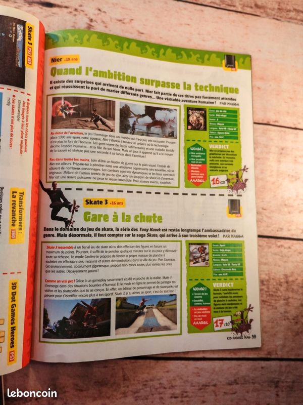 Lot de 4 revues, BD Kid Paddle (image 13)