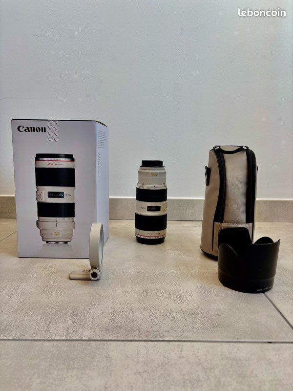 Canon EF 70-200mm f/2.8 L IS II USM – Très récent (image 2)