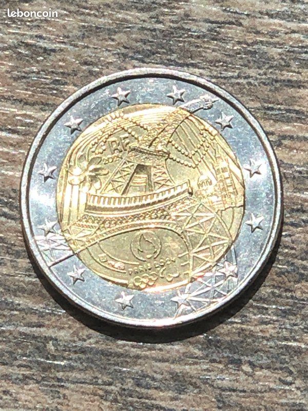 Pièce deux euro fauté (image 1)