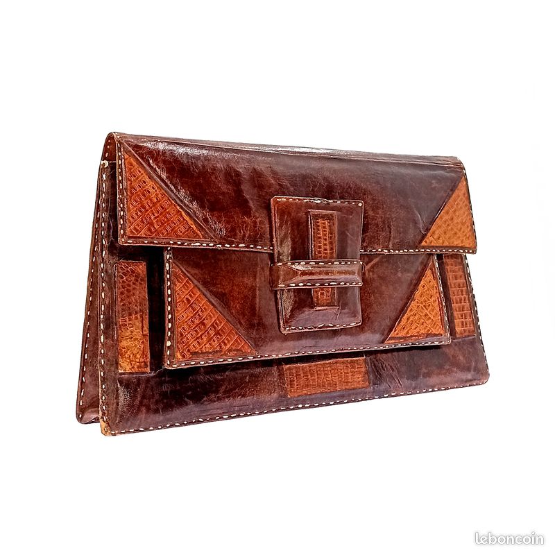 Carquois De Ceinture Vintage Kolpin – Cuir Marron, Tir à L'arc, USA