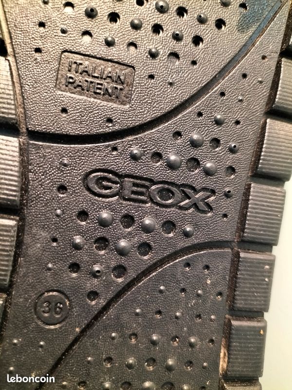 BOTTINES GEOX RESPIRA femme cuir dorees t : 36 (image 8)