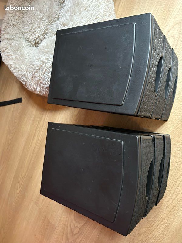 Lot de 2 petites étagères de salle de bain ou autres (image 3)