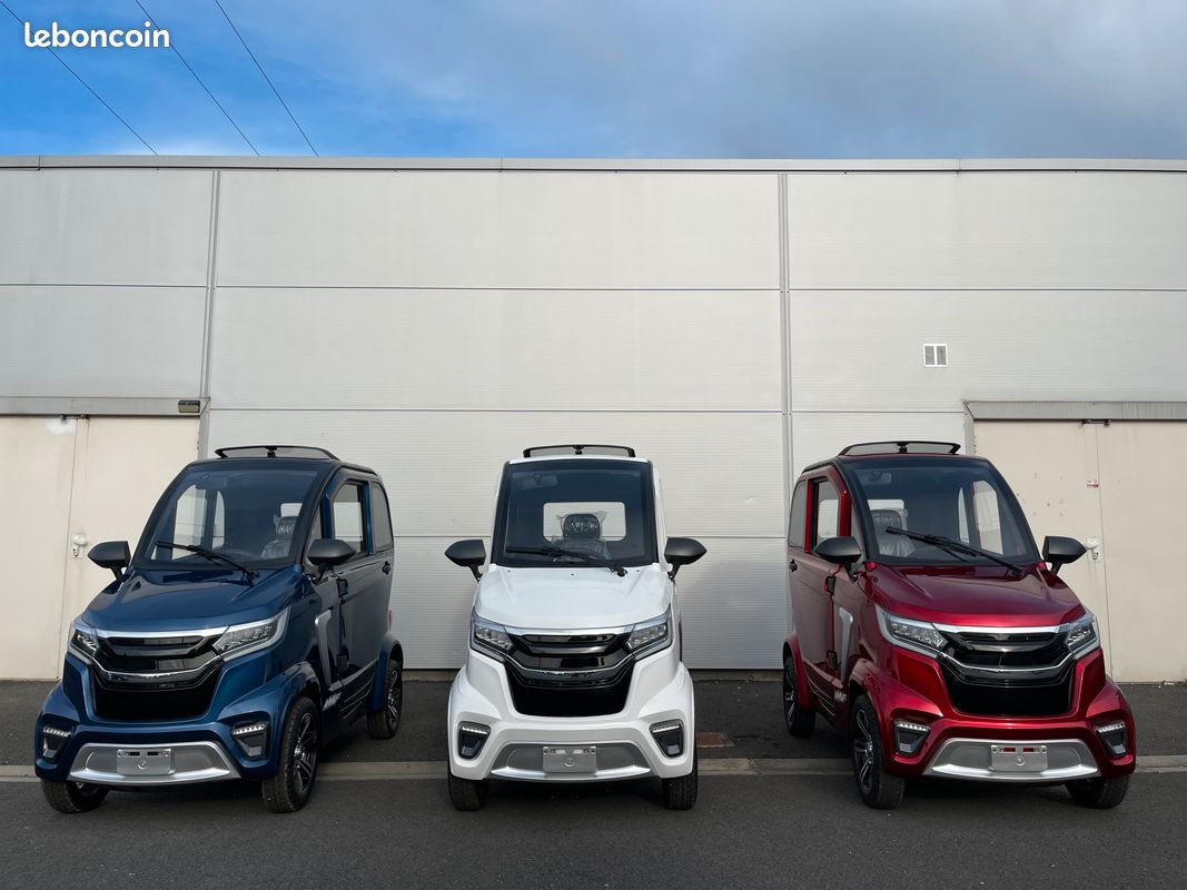 Voiture Sans Permis IMF E-PAULINE - Électrique - NEUF 2026 - Garantie 2 ans - 7 790 E ou 125/mois (image 2)