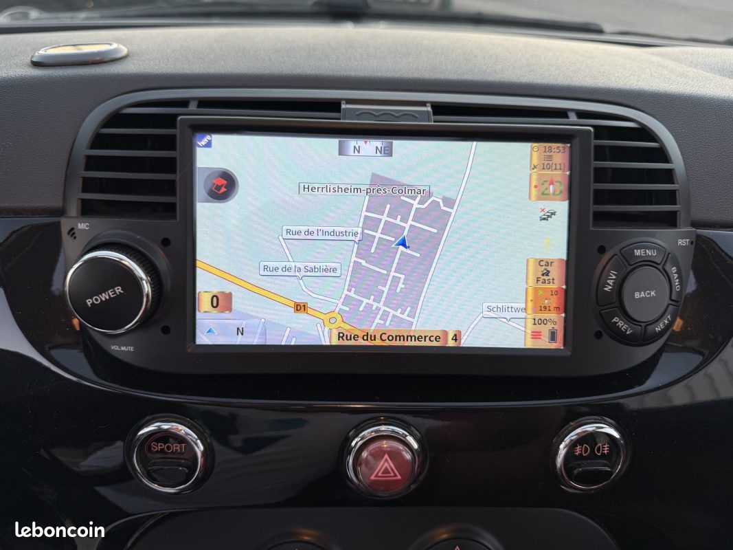 FIAT 500C 1.4 16v 100ch Lounge Dualogic Garantie 6 Mois (image 25)