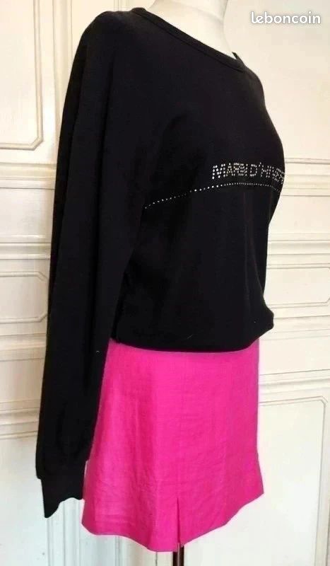 Pull Sonia Rykiel Noir – Taille XL – Occasion Très Bon État