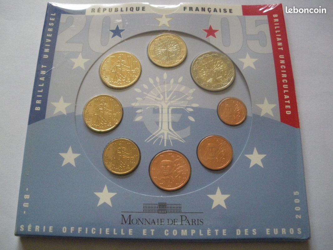 Coffret BU EUROS neuf Grèce de 2005 - Collection