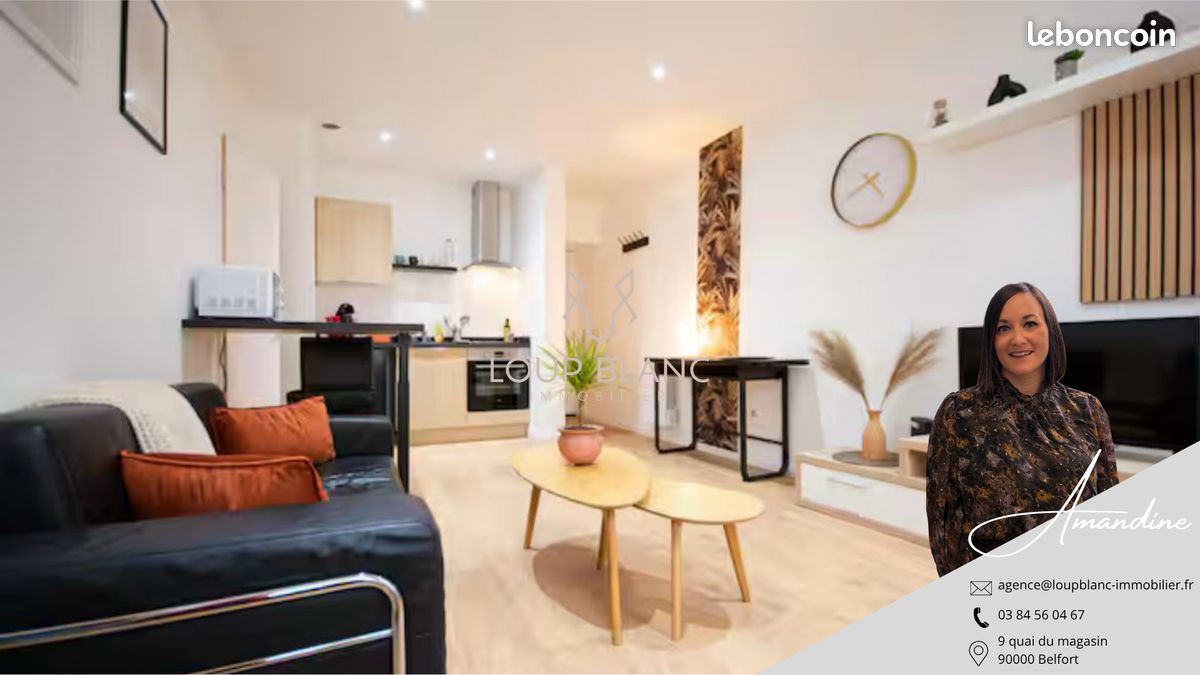 Appartement 2 pièces 32 m² · à Montbéliard · 32 m² · 550 €/mois