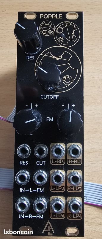 Popple - Eurorack stereo filter module (image 1)
