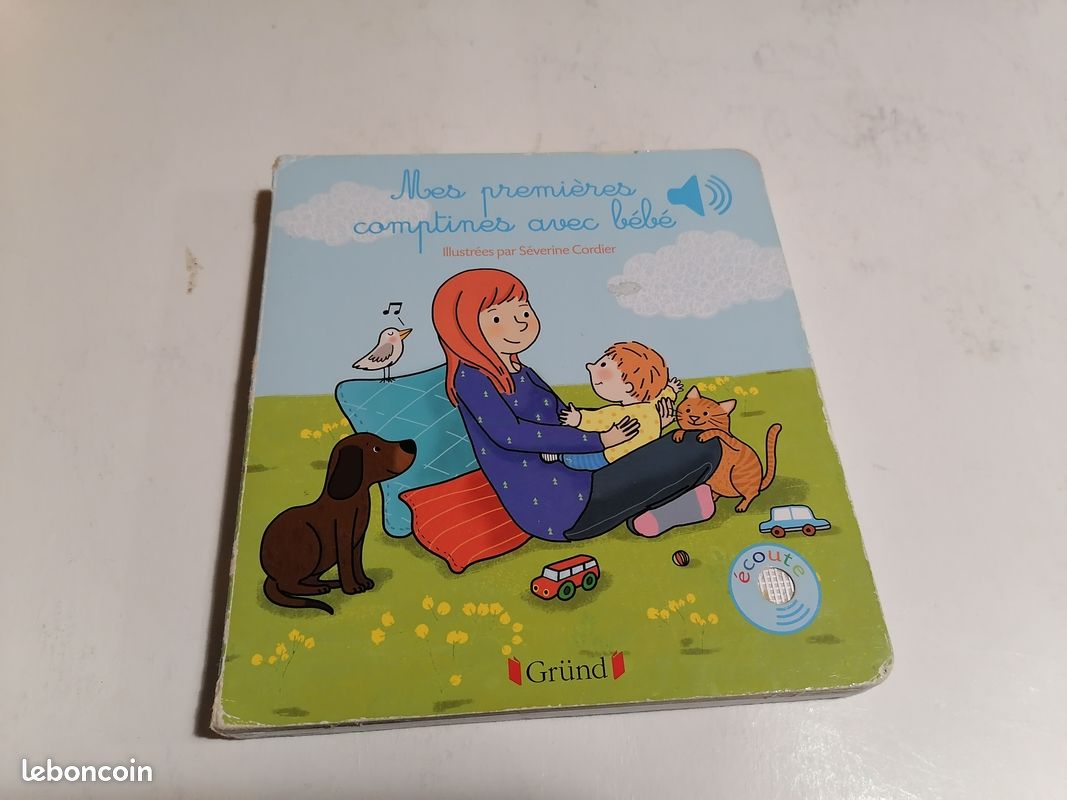 Mes 1ères comptines avec bébé ( piles neuves) (image 1)