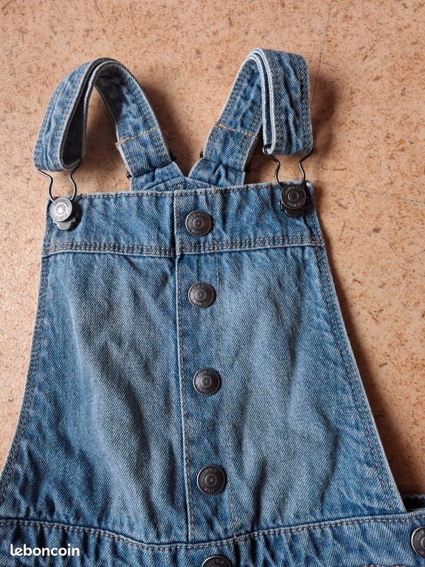 Salopette short enfant (image 4)