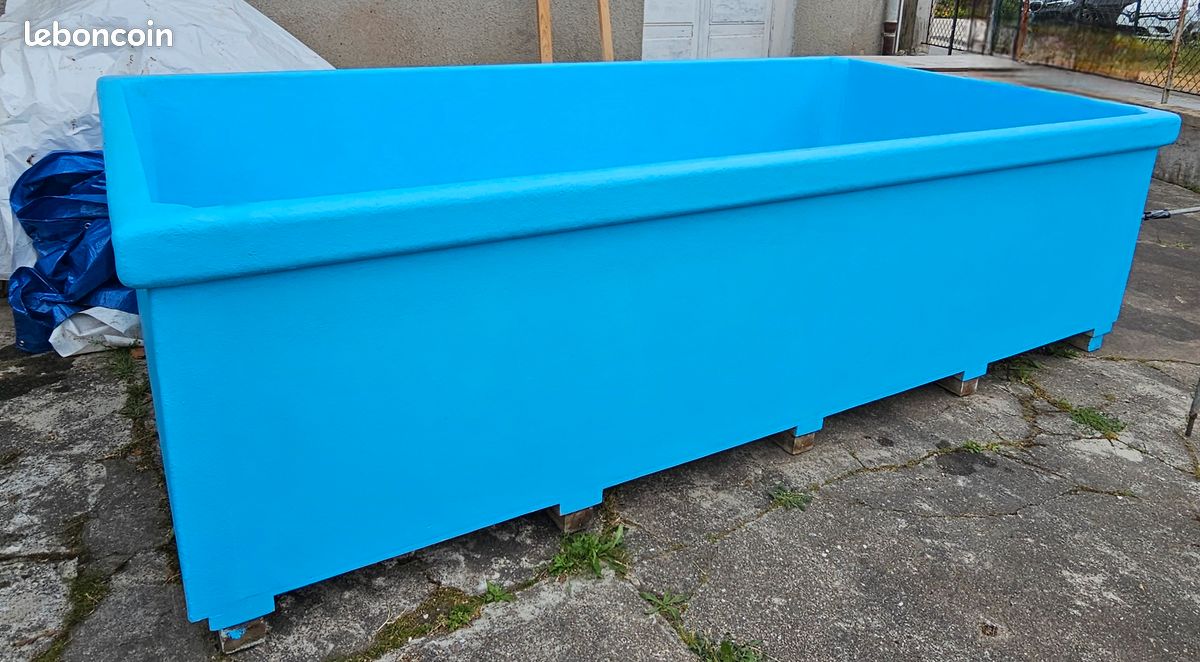 Vivier de purification ostreicole pouvant servir de petite piscine (image 2)