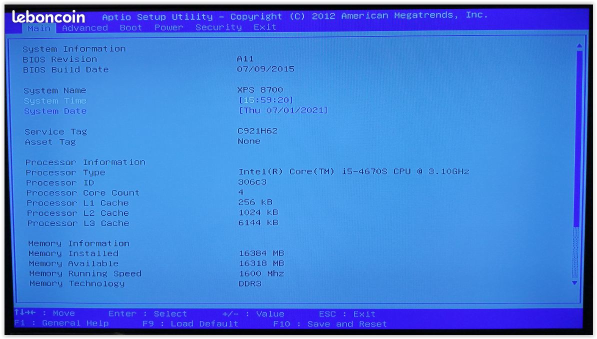 Carte mère DELL + Core i5 + 16 Go DDR3 (image 6)