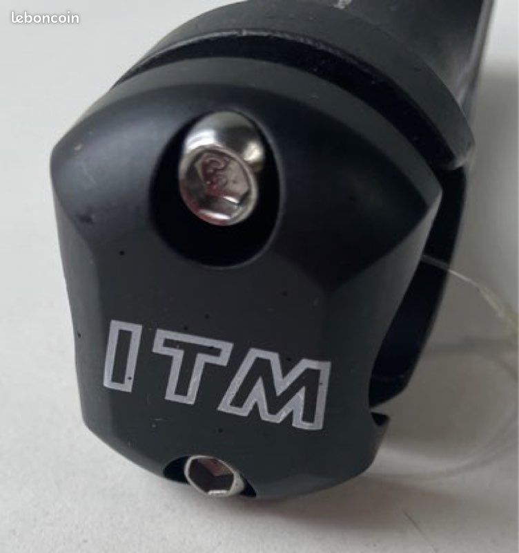 Potence vélo ITM MANTIS Longueur 100 Aluminium Longueur 90 / pivot 28.6 / cintre 26.4 neuve - Équipements vélos