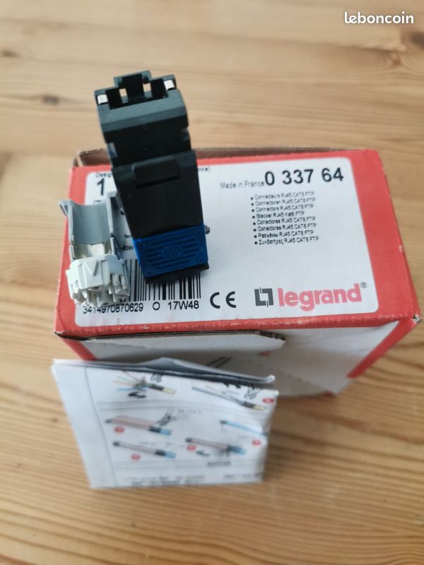 Legrand 033764 - Connecteurs Rj45 Cat.6 Lcs³ Panneau de brassage FTP | Achetez sur Legrand 033764 - Connecteurs Rj45 Cat.6 Lcs³ Panneau de brassage FTP | Achetez sur