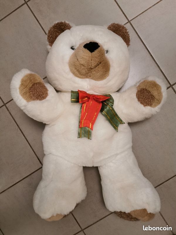 Peluche ours état neuf 75cm. ISON27 (image 4)