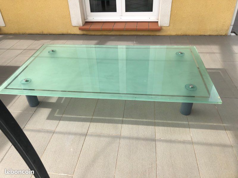 Table basse en verre (image 4)