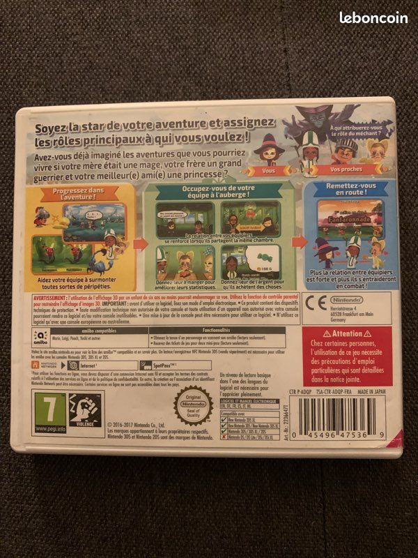 Jeu Miitopia Nintendo 3DS (image 3)