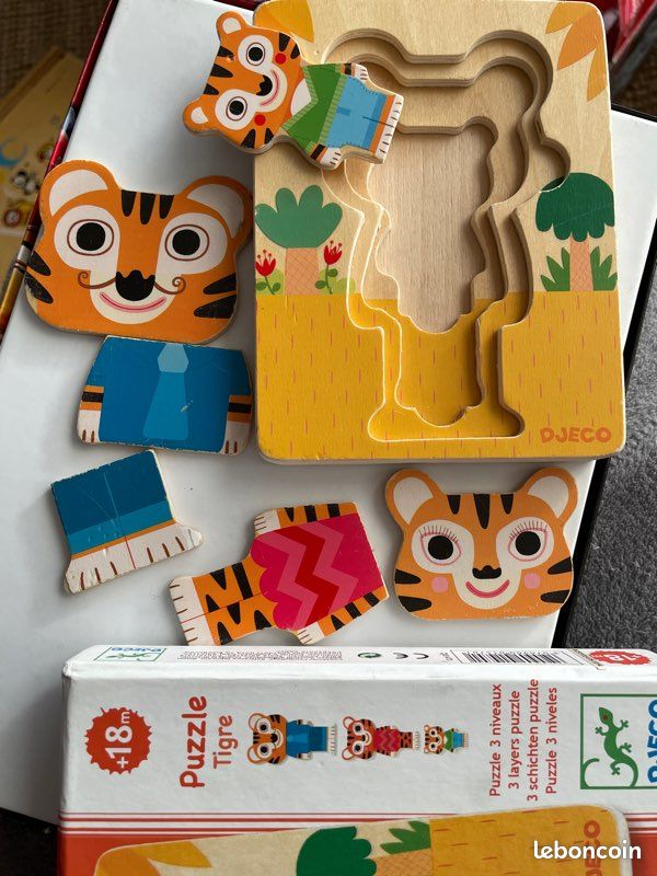 Puzzle Tigre Djeco (image 5)