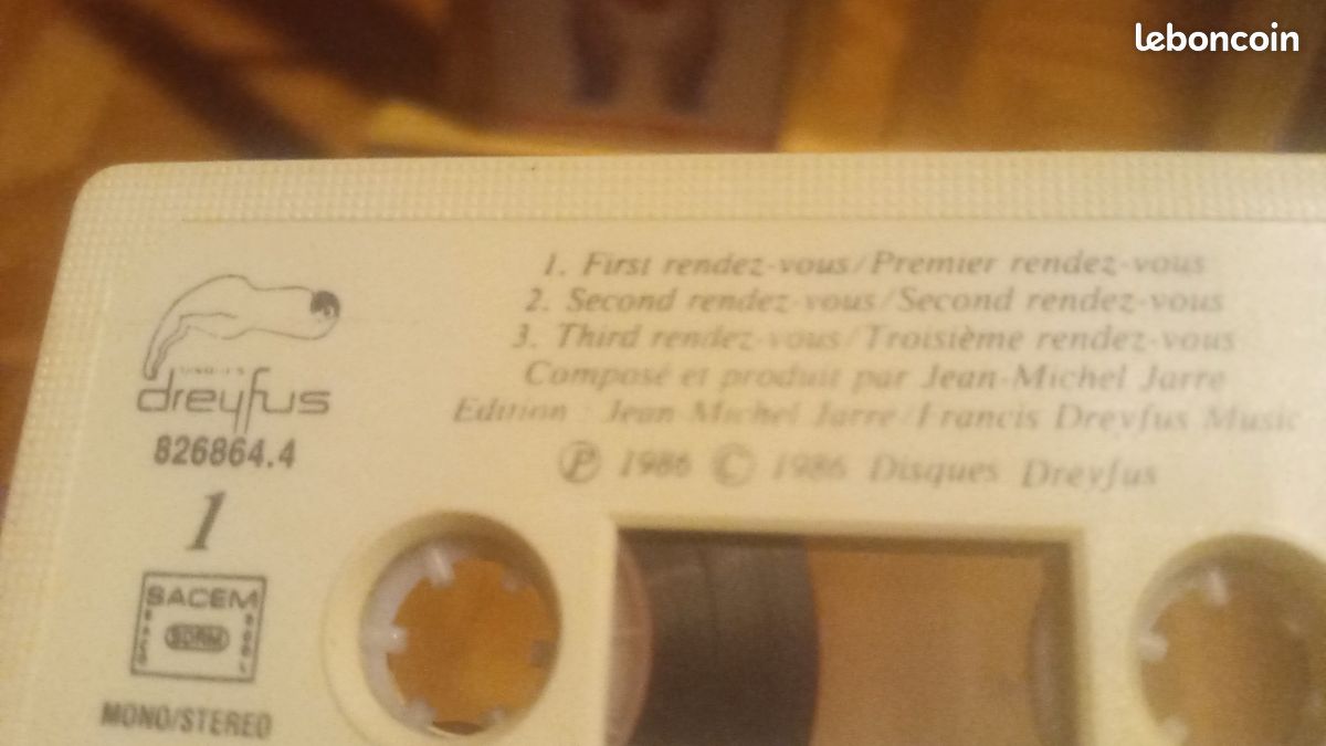 Cassette audio Jean-Michel Jarre (image 5)
