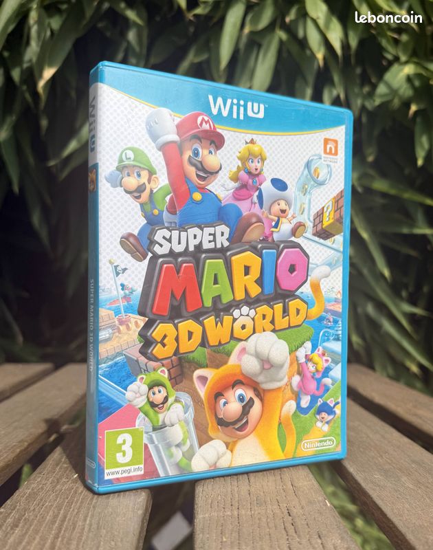 Super Mario 3D world wiiu occasion trés bon état (image 1)