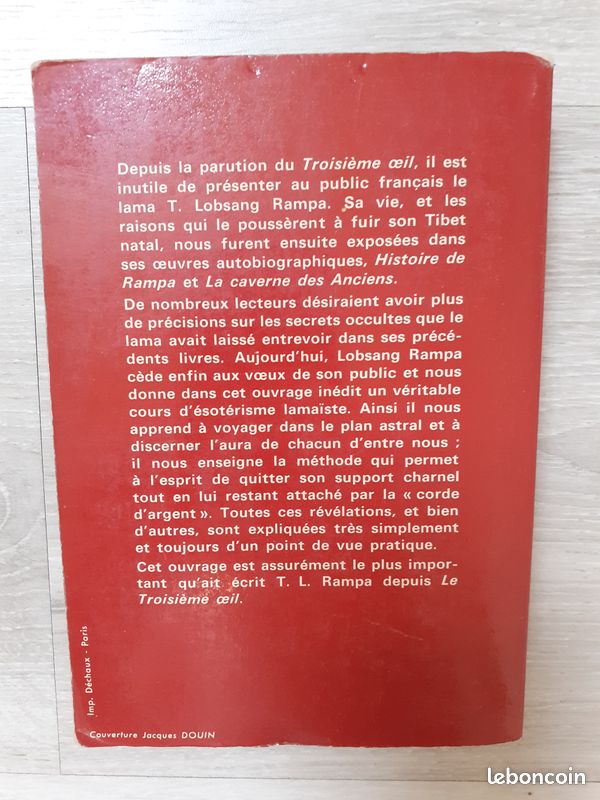 ANN 1143 : LOBSANG RAMPA T. : L'aventure mystérieuse - Les secrets de l'aura - J'ai Lu (image 4)