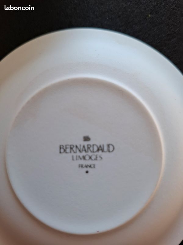 Photophore Biscuit Porcelaine Bernardaud Thème Golf, Lithophanie, état Correct