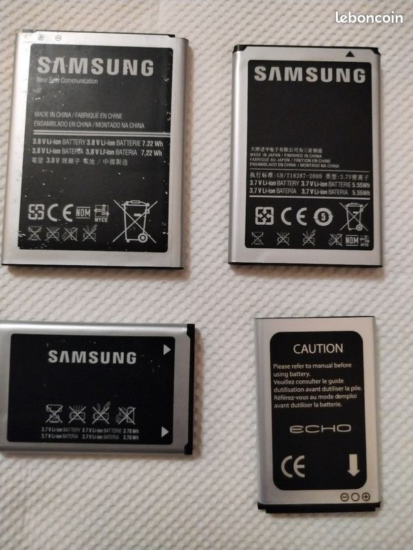Lot de 4 batterie téléphone (image 2)