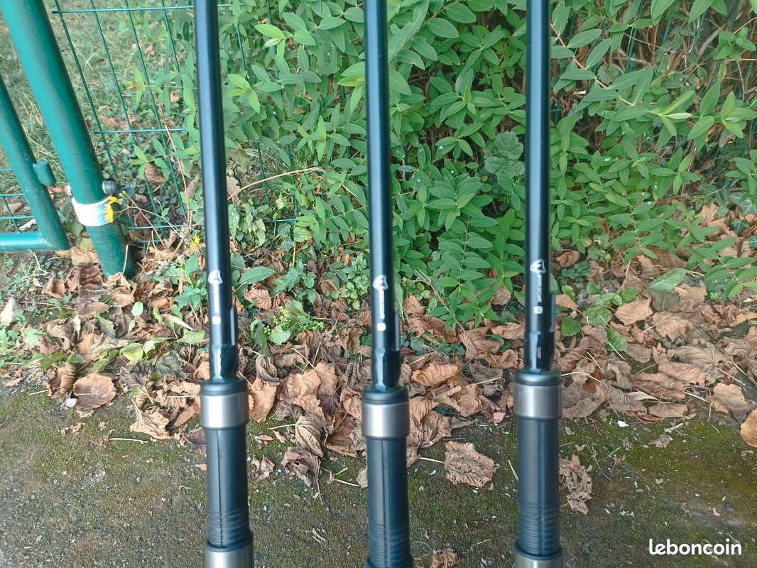 3 cannes carpe fox warrior 10 pieds 3 lbs (image 2)