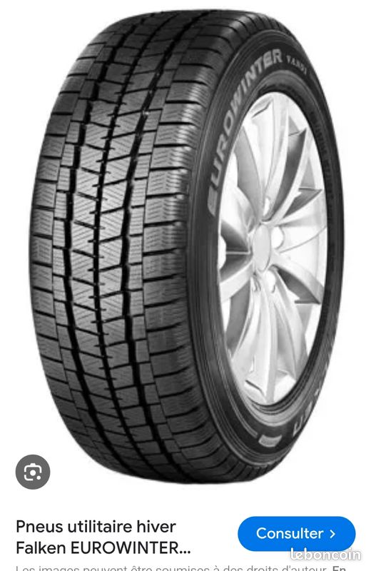 Pneu Falken 225-55R17C 109-107T EUROWINTER VAN01
215/70R15 109 R 3PMSF M+S (image 1)