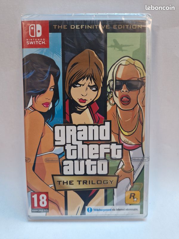 Grand theft auto The Trilogy - Nintendo Switch (image 1)