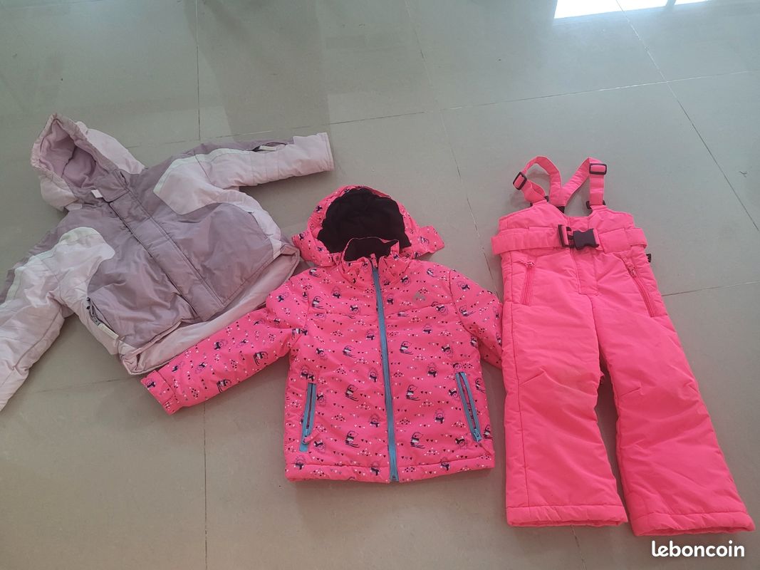 Vestes et pantalon ski fille ans Vêtements