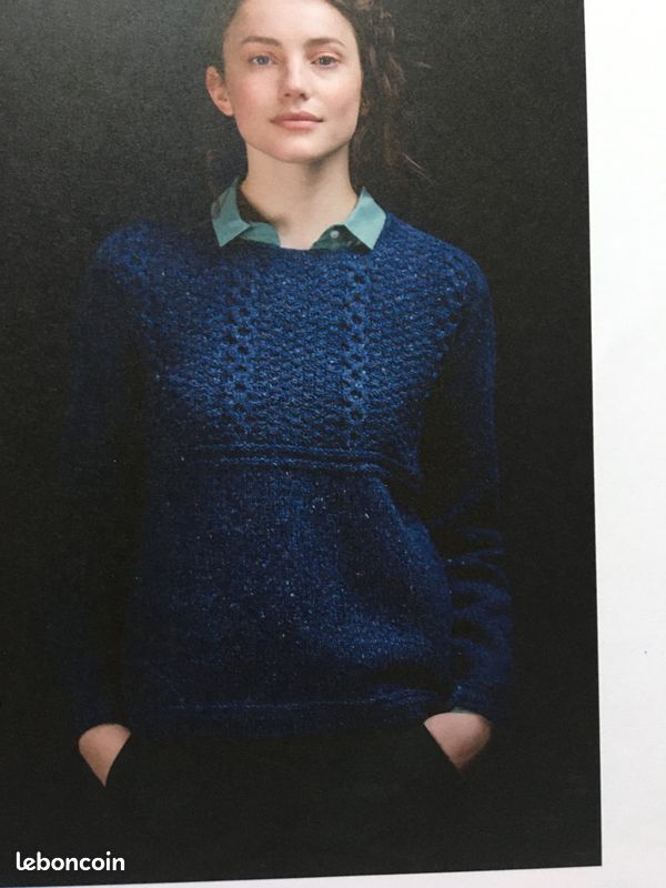 Modèle tricot pull Alvy brooklyn tweed (image 2)