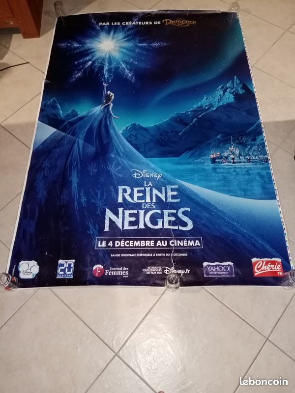 Affiche Disney La Reine des Neiges format XXL (image 1)