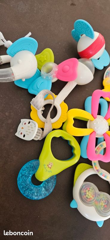 Lot de 10 jouets de dentition (image 2)
