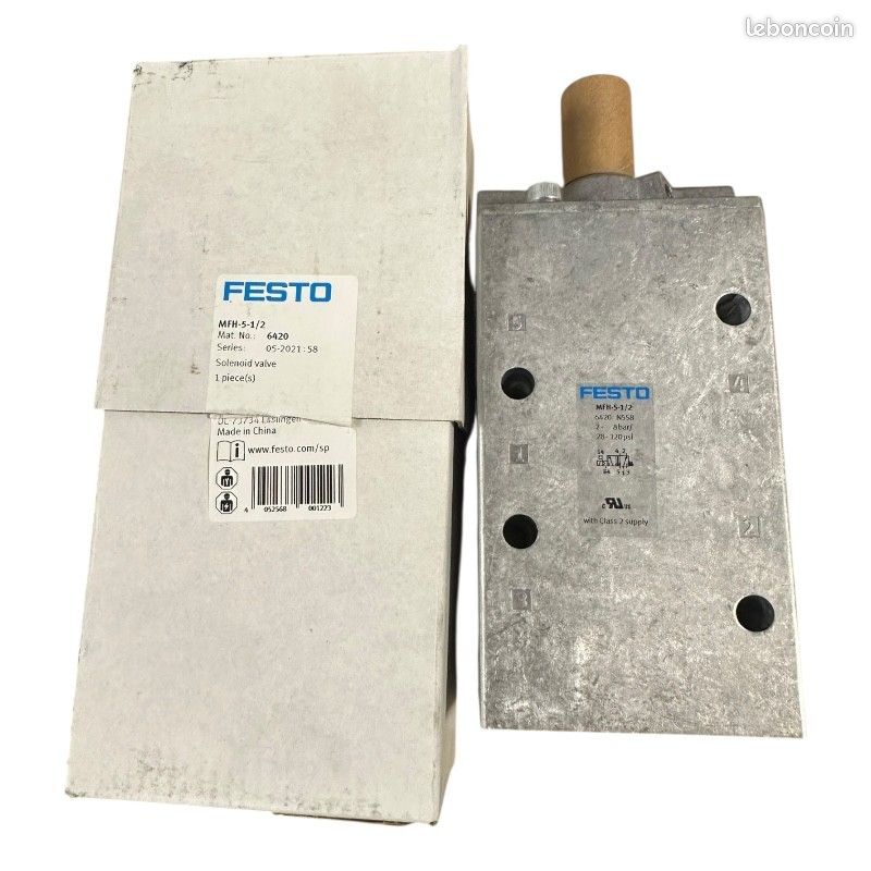 Buy New Original FESTO MFH-5-1/4 6211 Solenoid Valve 5/2-way 1/4 Online at Lowest Price in