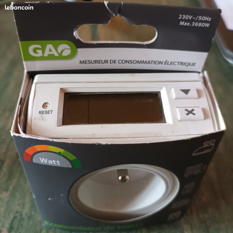 Mesureur de consommation électrique (image 1)